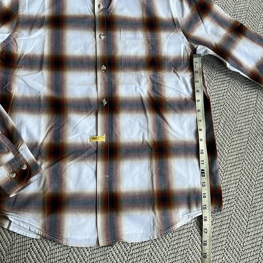 Banana Republic Plaid Button-Up Shirt